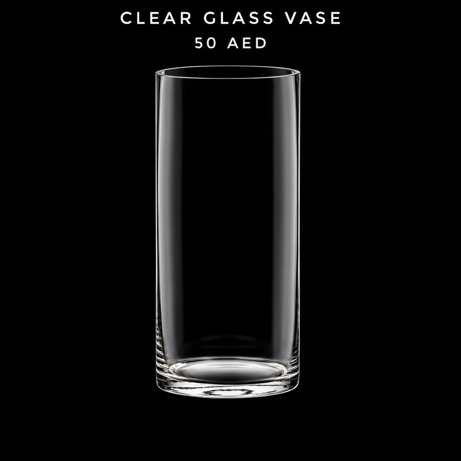 Clear Glass Vase