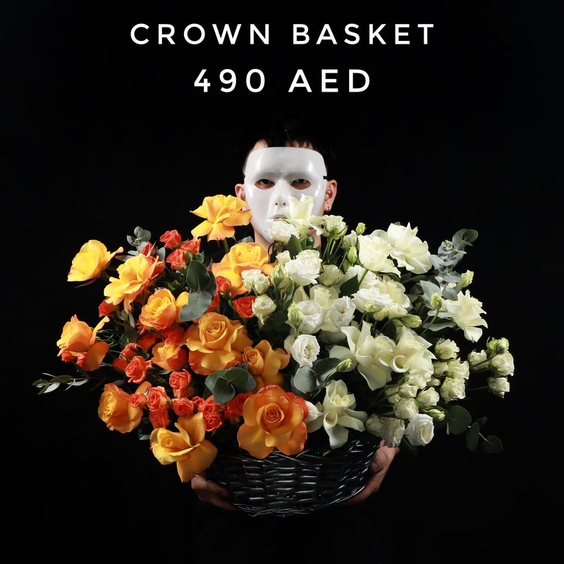 Crown Basket Orange
