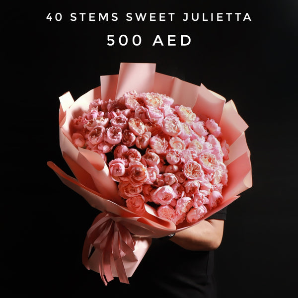 40 Stems Sweet Julietta