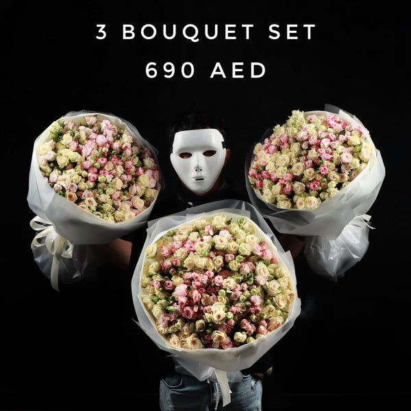 3 Bouquet Set