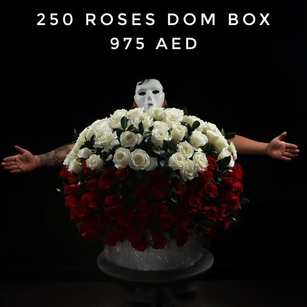250 Roses Dom Box