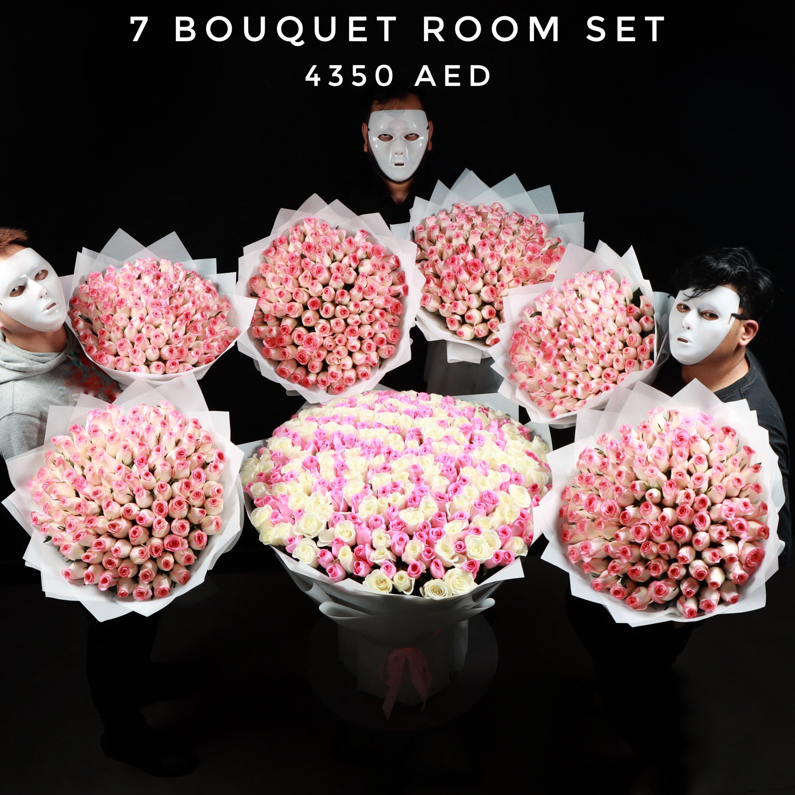 7 Bouquet Room Set Main image