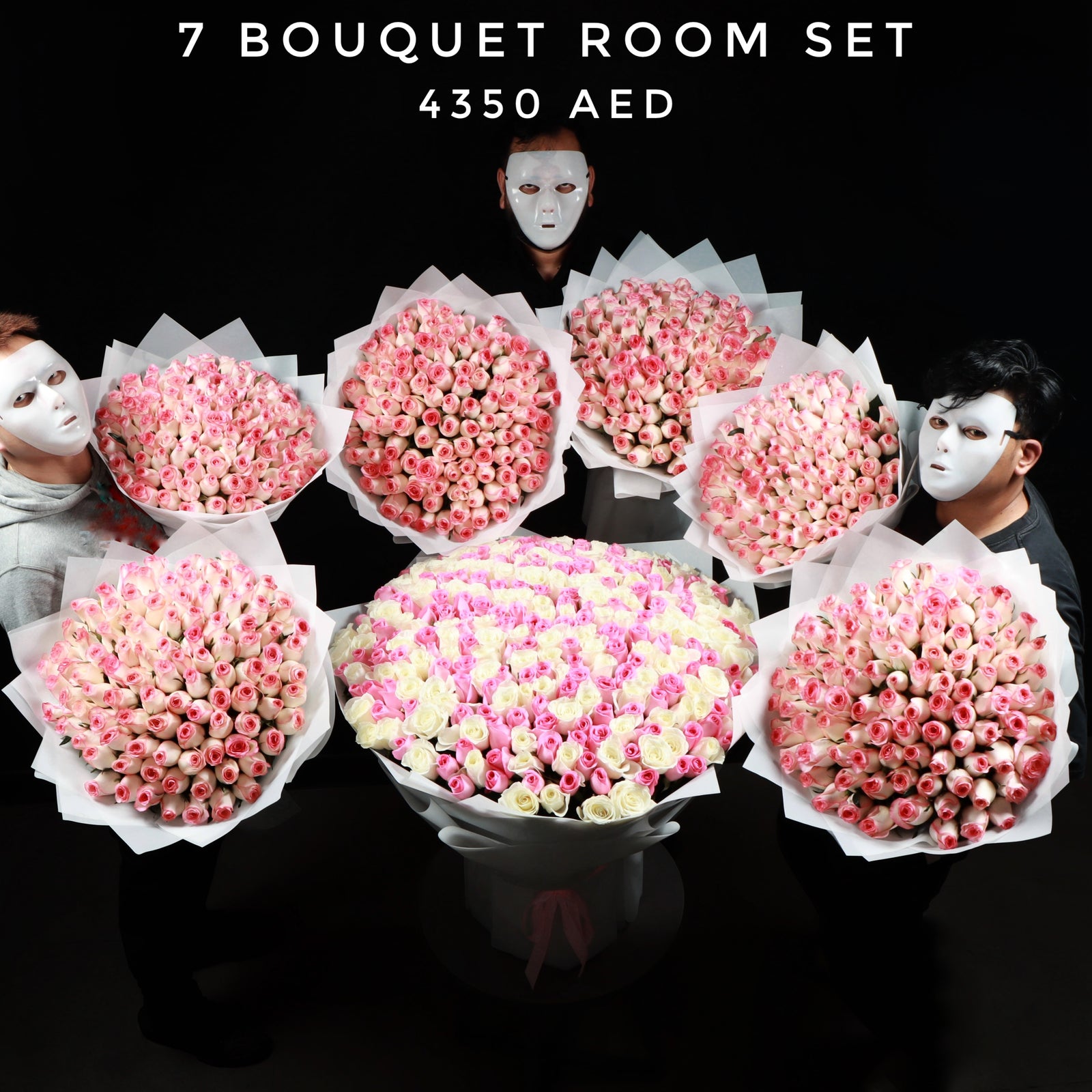 7 Bouquet Room Set