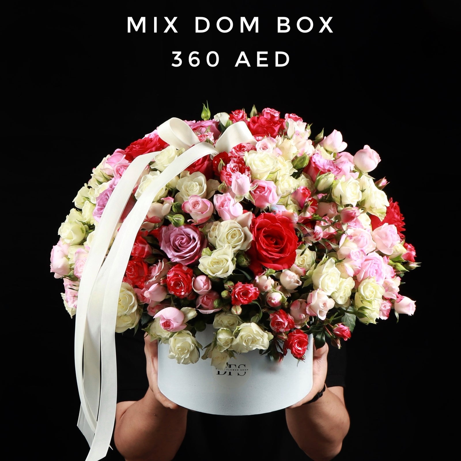 Mix Dom Box - Premium Flower Gift Box Dubai