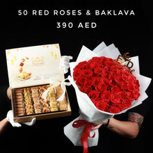 50 Red Roses & Baklava