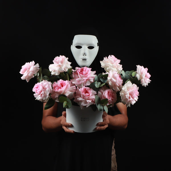 Pink French Roses Box Medium