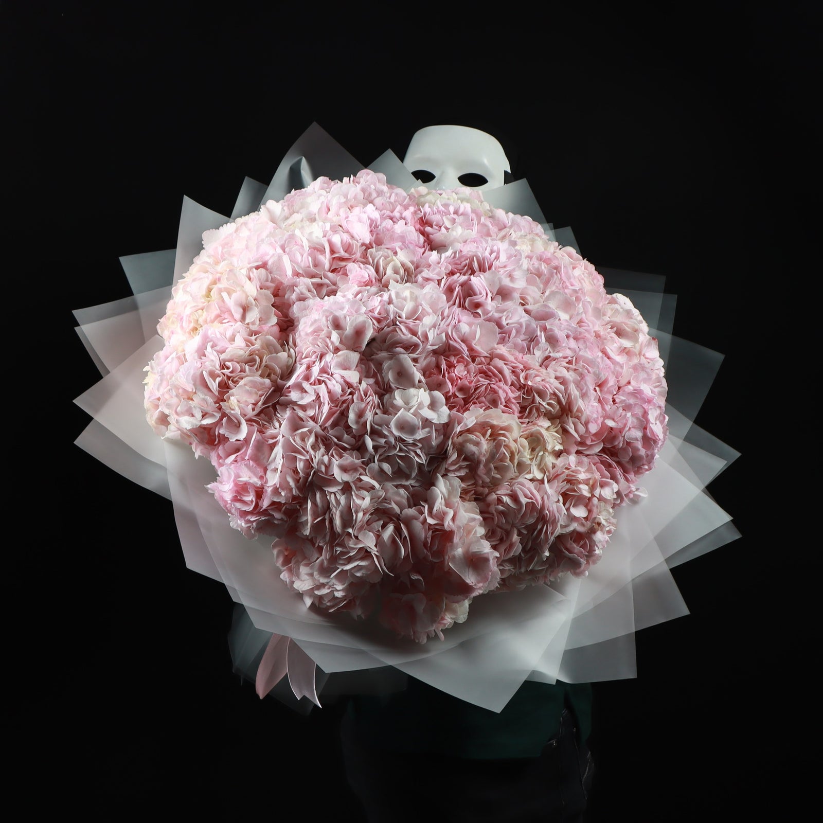 Pink Hydrangea L Bouquet