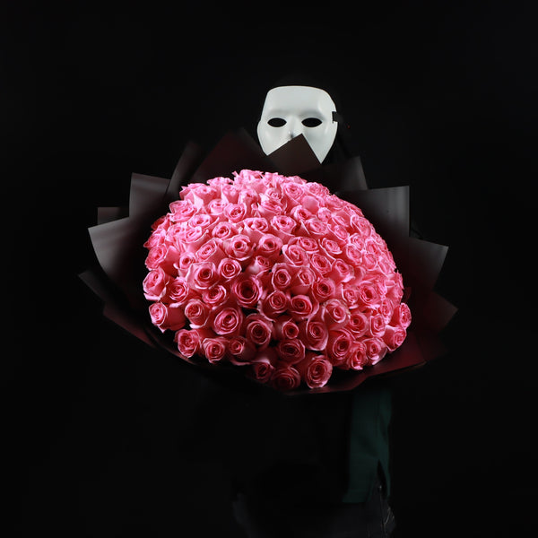 100 Pink Revival Roses