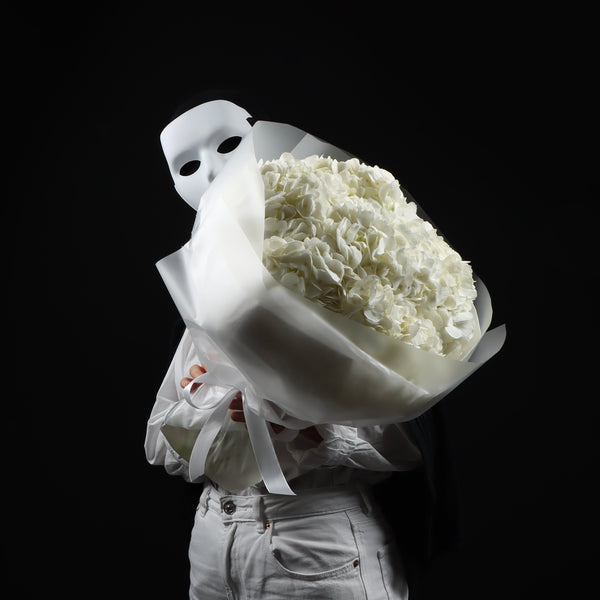 White Hydrangea Bouquet