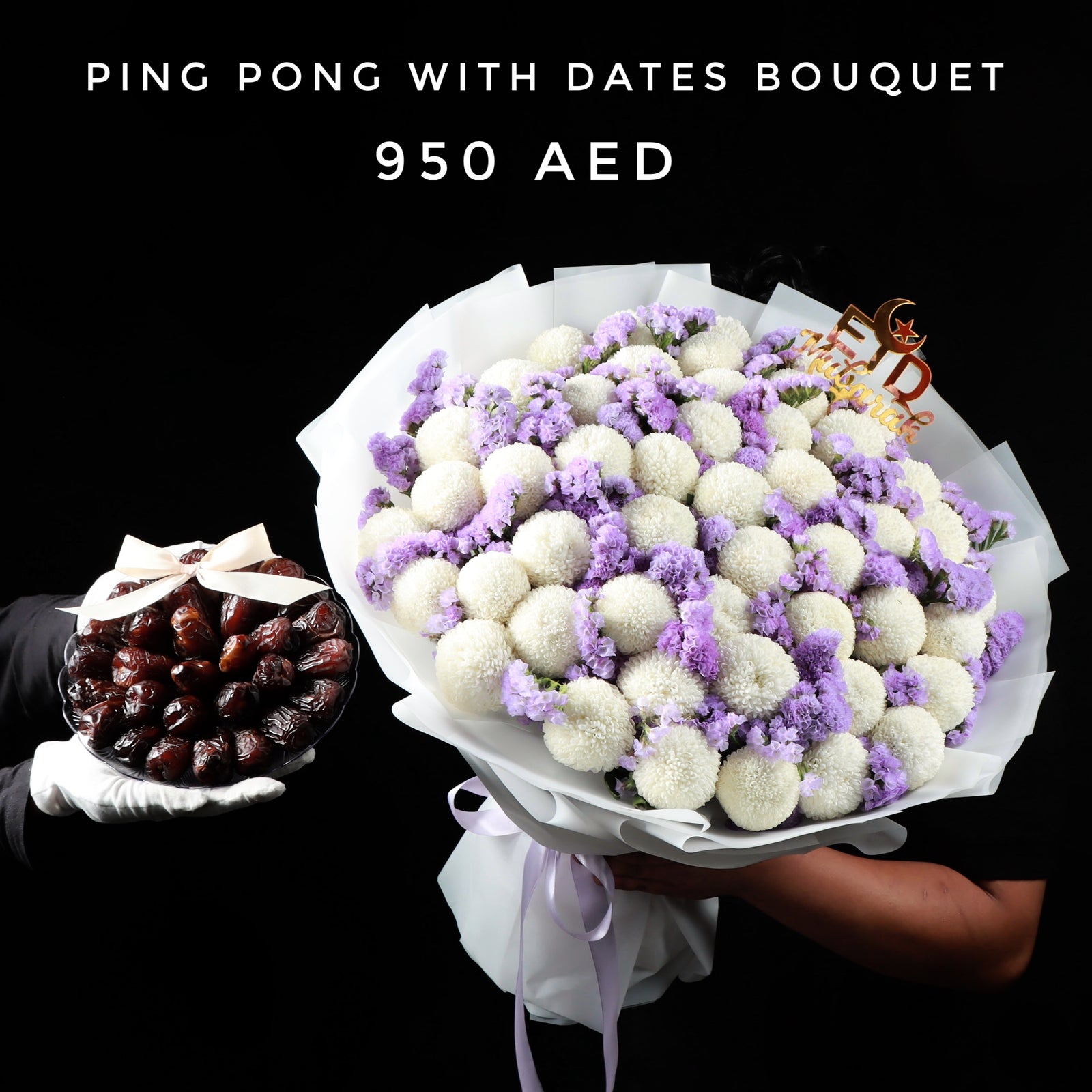 Ping Pong with Dates Bouquet