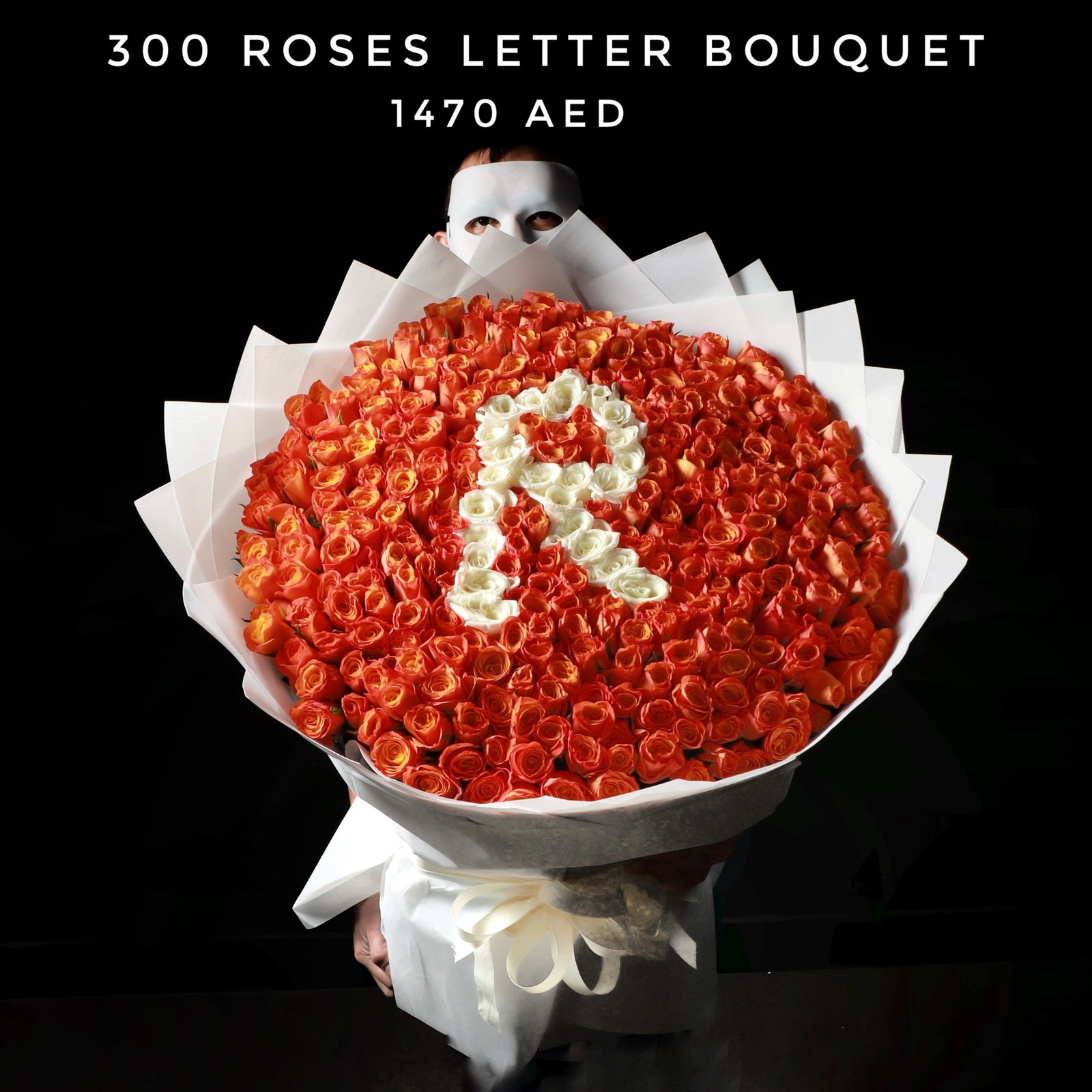 300 Roses Letter Bouquet
