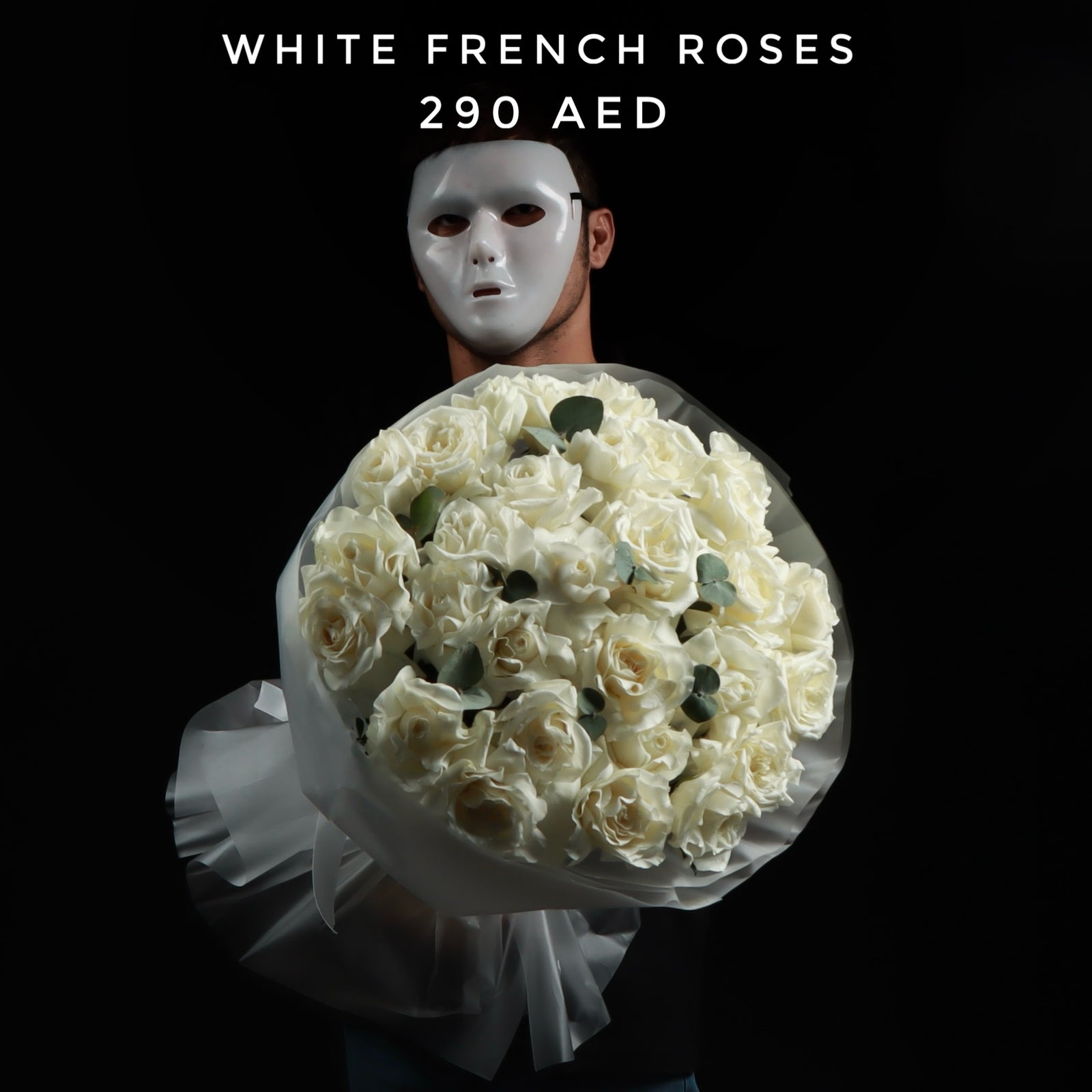 White French Roses