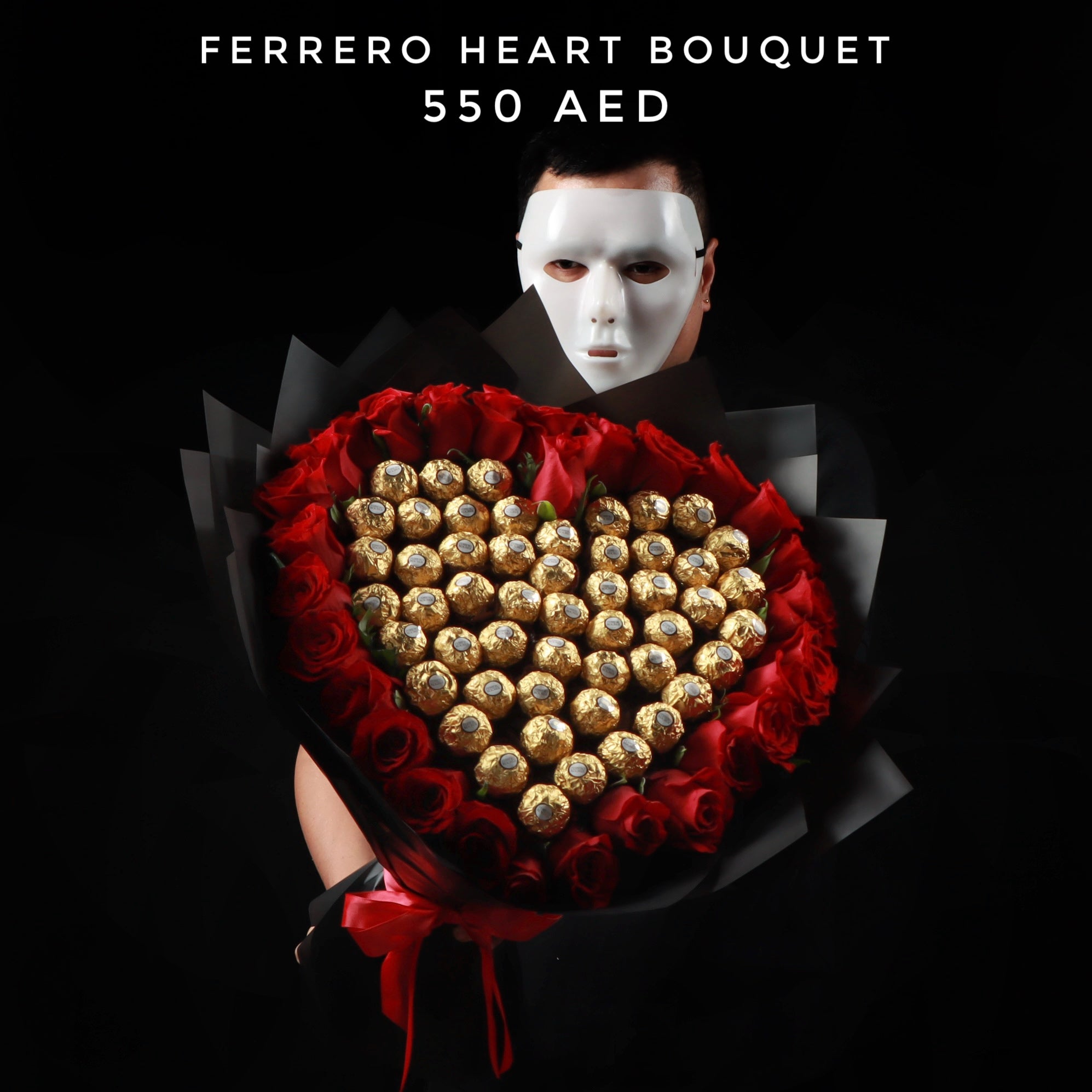 Ferrero Heart Bouquet Main image