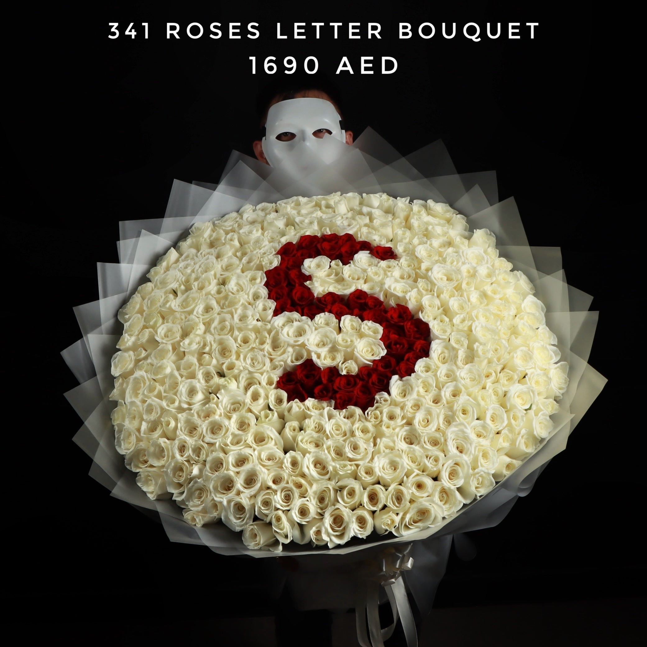 341 Roses Letter Bouquet Main image