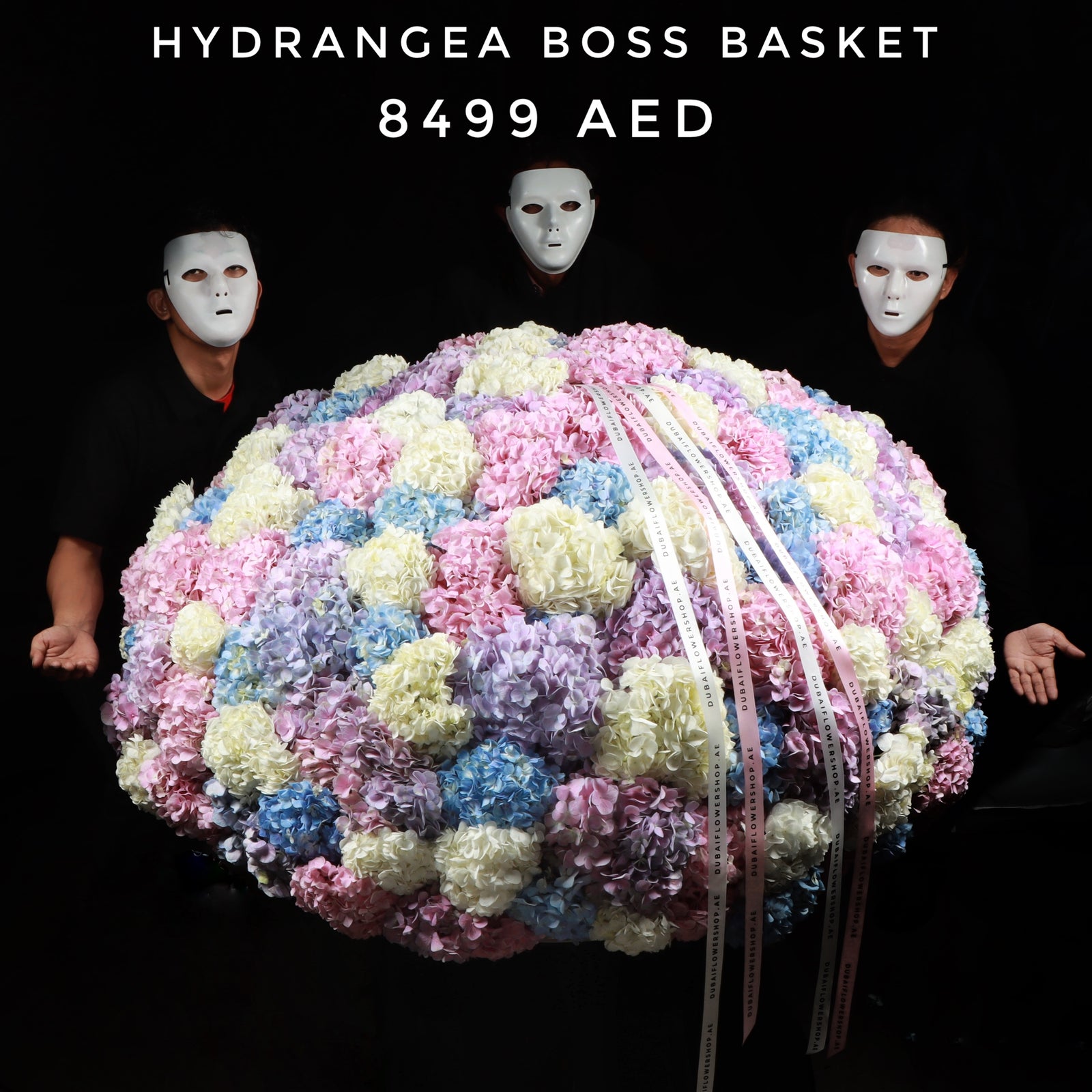 Hydrangea Boss Basket