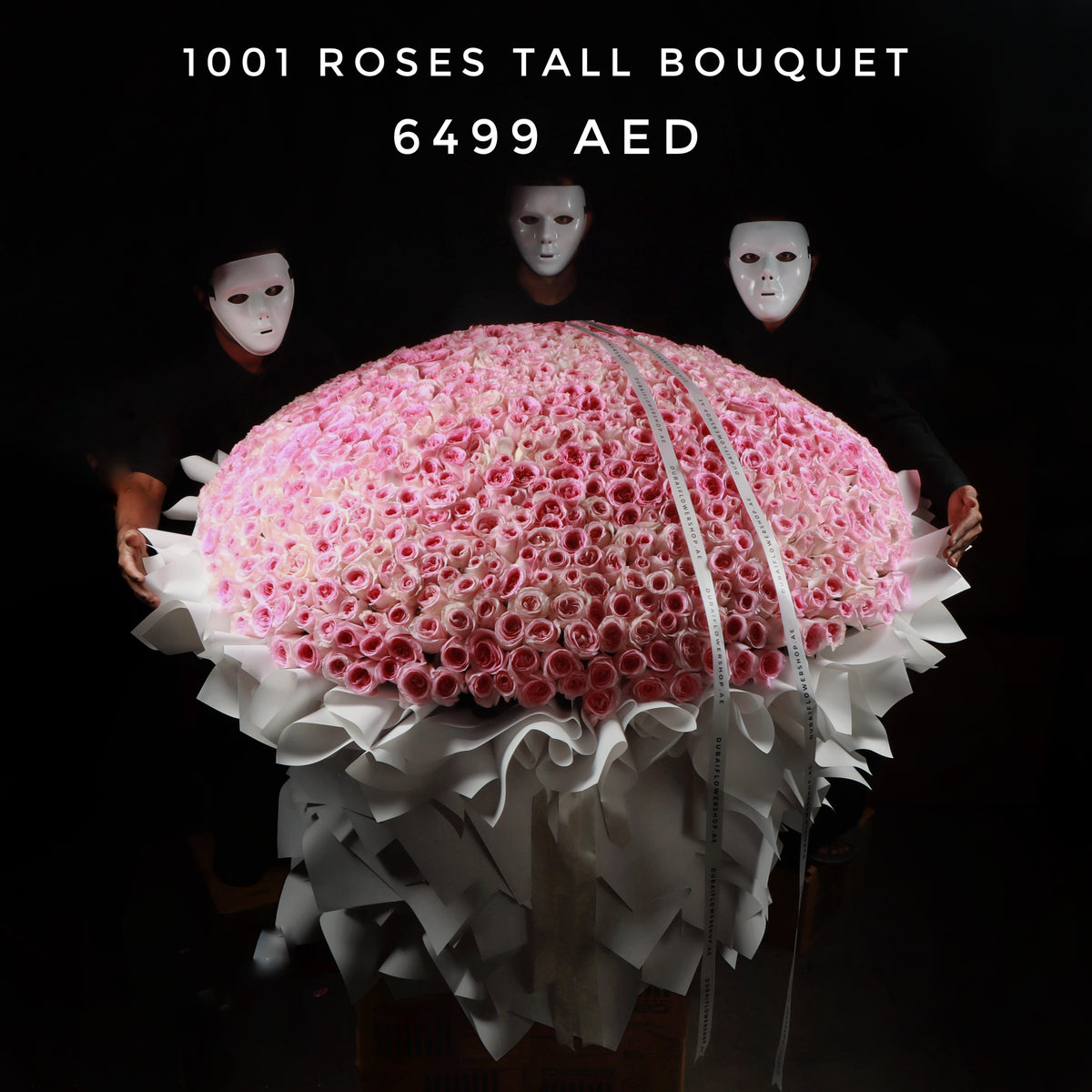 1001 Roses Tall Bouquet
