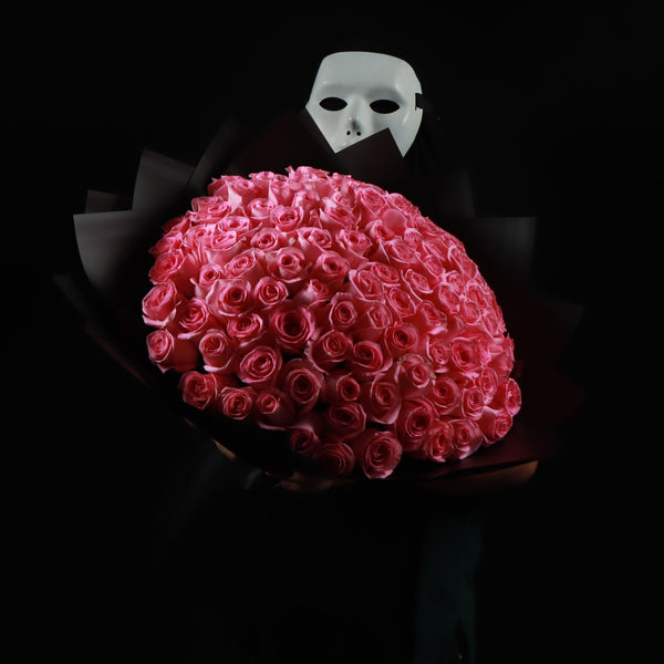 100 Revival Pink Roses