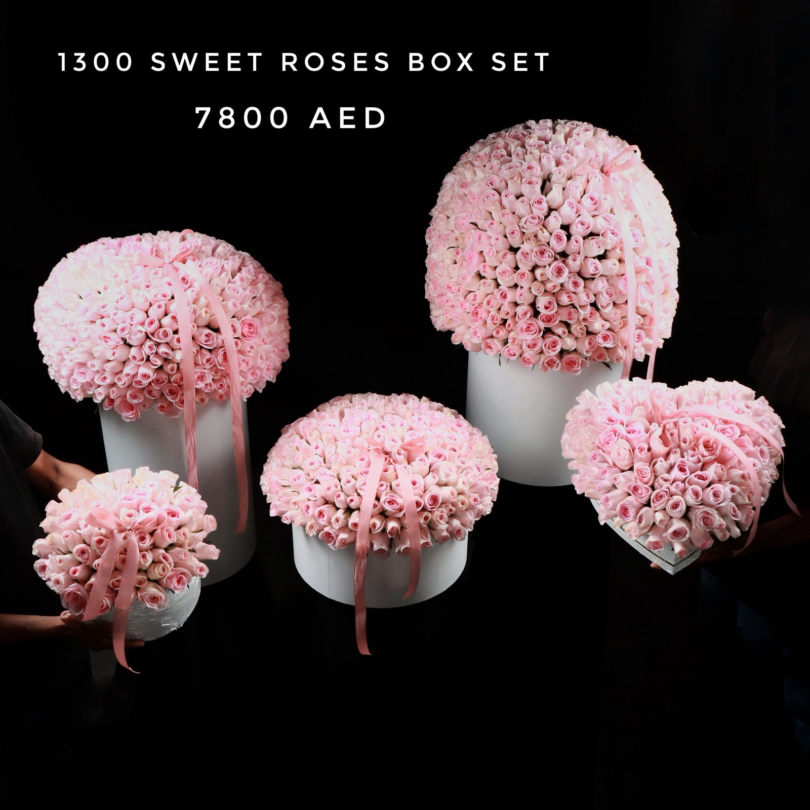 1300 Sweet Roses Box Set