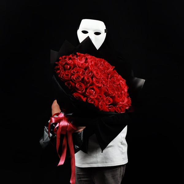 50 Red Roses Bouquet