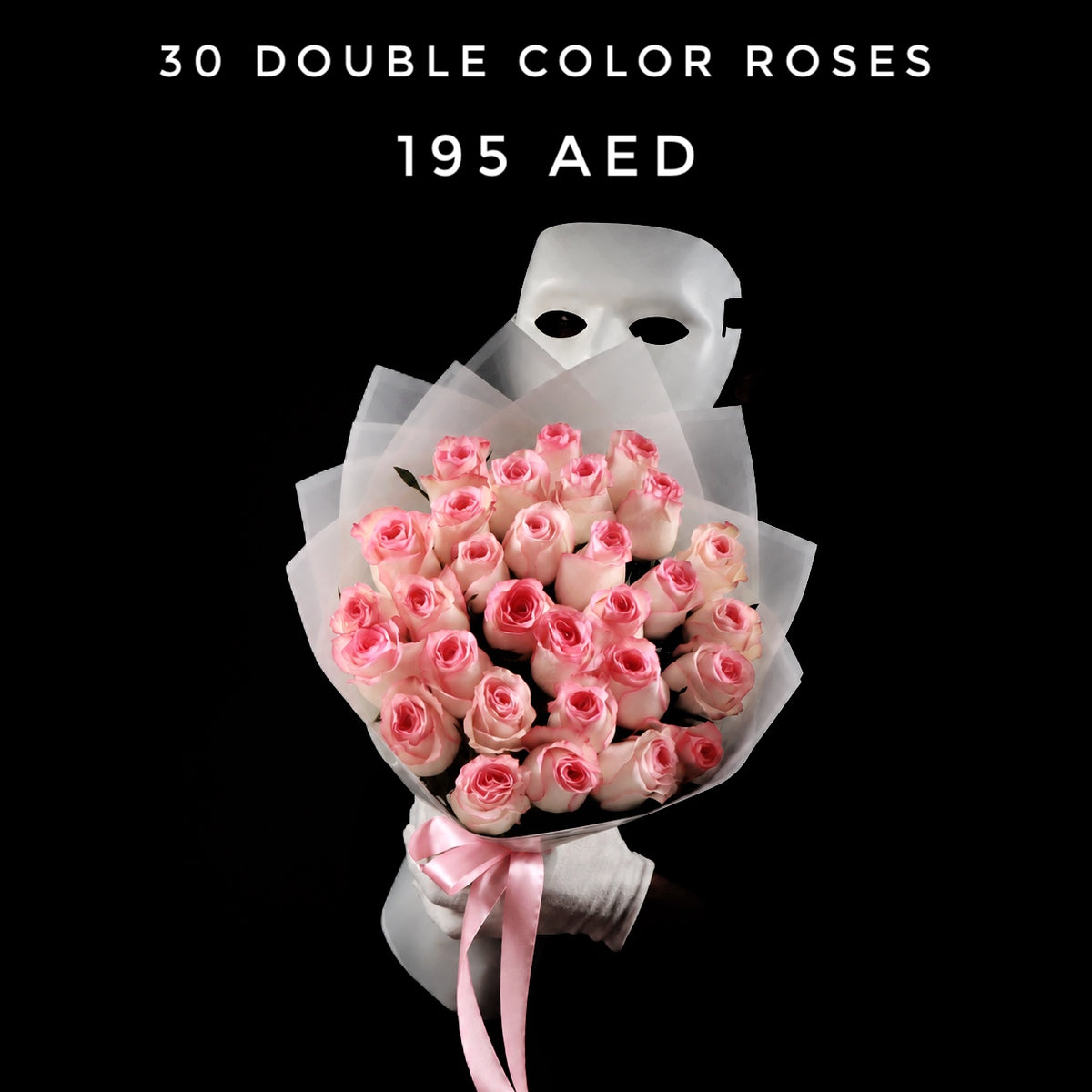 30 Double Color Roses
