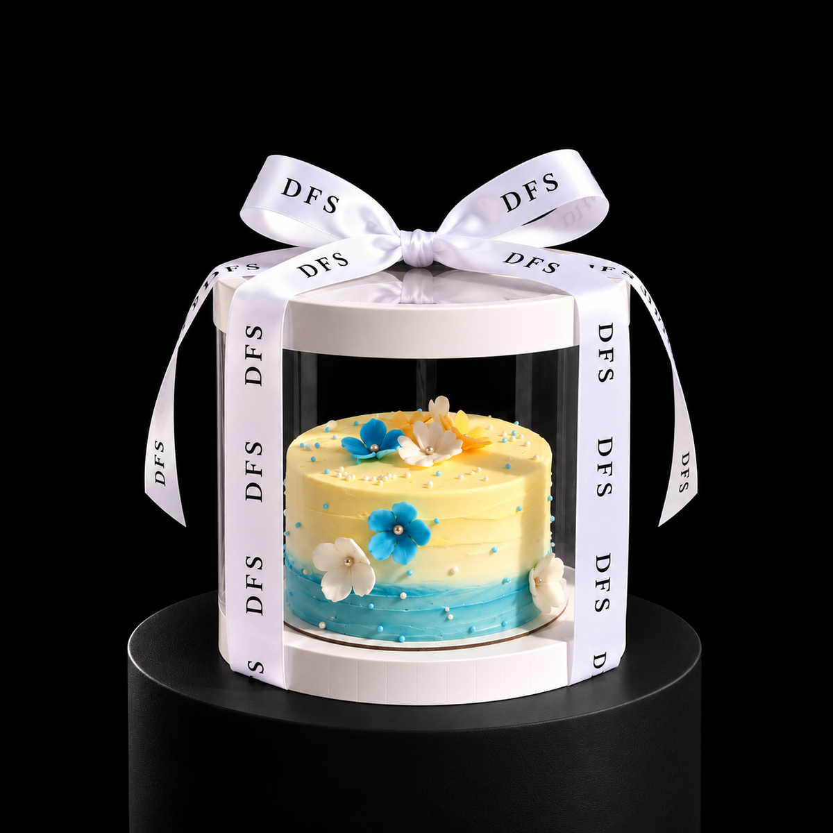 Yellow Bloom Cake Main image