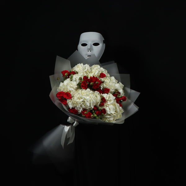 White Hydrangea Mix Bouquet