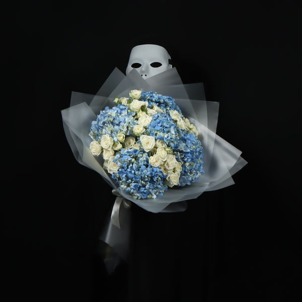 Blue Hydrangea Mix Bouquet