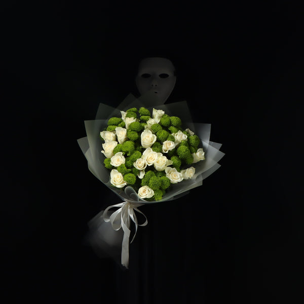 White & Green Bouquet