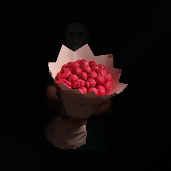 21 Coral Charm Peonies Bouquet