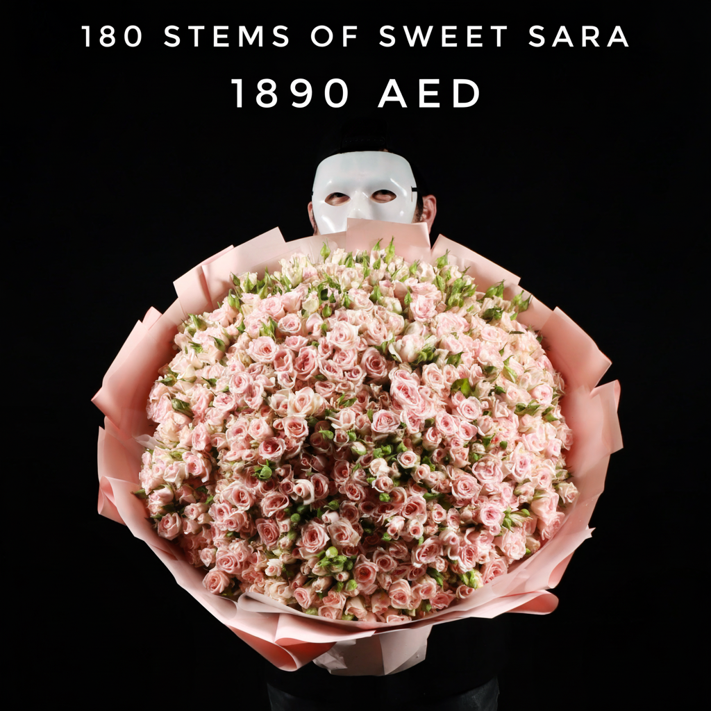 180 Stems Of Sweet Sara Main image