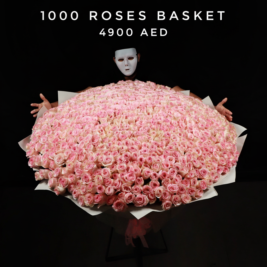 1000 Esperance Roses Bouquet