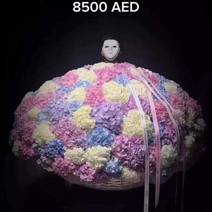 Hydrangea Boss Basket
