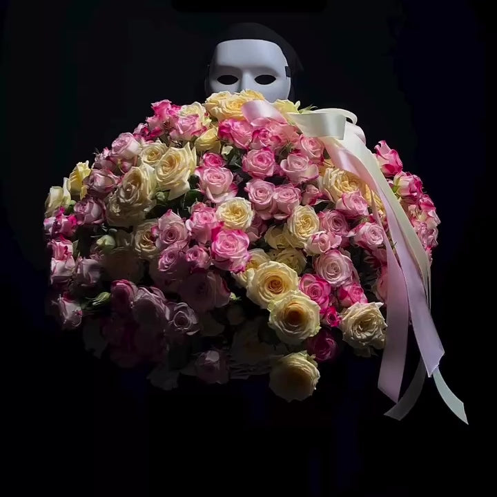 30 Stems Mix Spray Basket